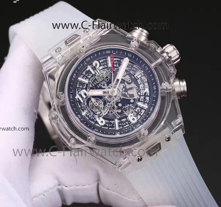 Unico Sapphire Hublot Transparent Watch Baselworld Copy
